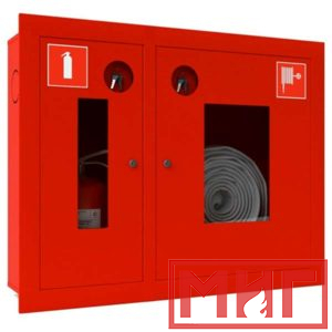 Фото 50 - Шкаф пожарный ШПКО-315 ВОК для пожарного крана и огнетушителя (Серия У).